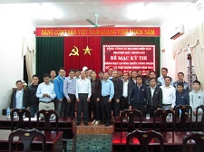 Tổ chức kỳ thi nâng bậc cho công nhân viên Bảo đảm an toàn hàng hải Bắc Trung Bộ năm 2014.