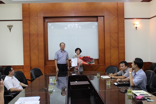 Công bố quyết định của Cục trưởng Cục Hàng hải Việt Nam về việc bổ nhiệm Phó Trưởng Văn phòng IMO Việt Nam