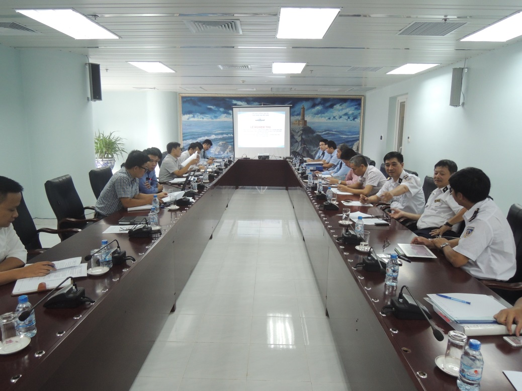 Lễ nghiệm thu gói thầu số 3 phát triển phần mềm, xây dựng bản đồ nền, mua sắm thiết bị bản quyền và đào tạo chuyển giao công nghệ dự án xây dựng Hệ thống thông tin giao thông vận tải lĩnh vực hàng hải