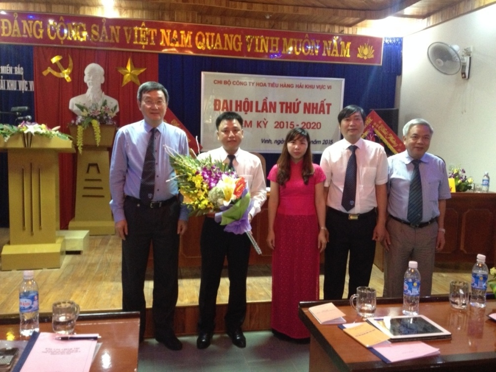 Đại hội Chi bộ Công ty TNHH MTV Hoa tiêu hàng hải khu vực VI thành công tốt đẹp (08/04/2015)