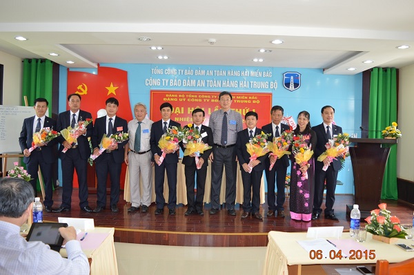 ĐẠI HỘI ĐẢNG BỘ CÔNG TY BẢO ĐẢM AN TOÀN HÀNG HẢI TRUNG BỘ LẦN THỨ I, NHIỆM KỲ 2015-2020