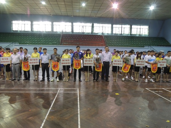 Khai mạc giải thi đấu thể thao Chào mừng 60 năm ngày truyền thống Tổng công ty Bảo đảm an toàn hàng hải miền Bắc (15/5/1955–15/5/2015).