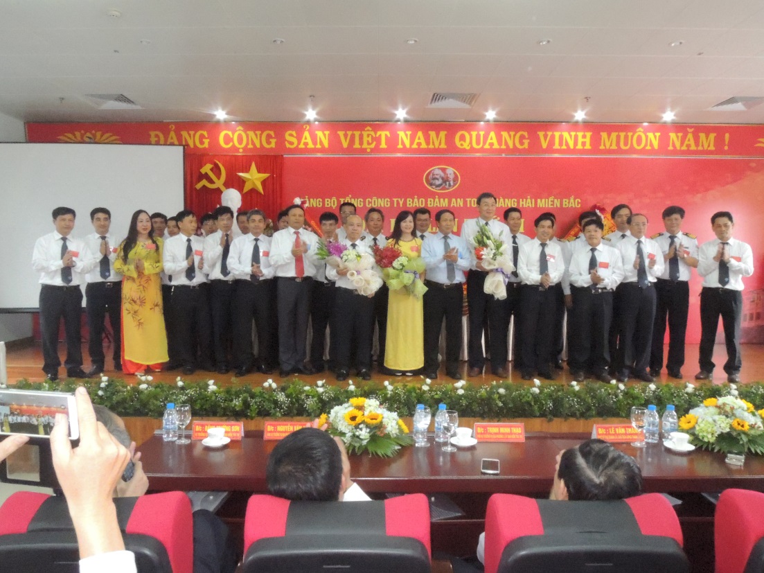 Đại hội đại biểu Đảng Bộ Tổng công ty Bảo đảm an toàn hàng hải miền Bắc lần thứ III, nhiệm kỳ 2015-2020.