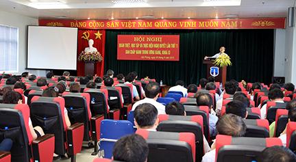 Đảng bộ Tổng công ty Bảo đảm an toàn hàng hải miền Bắc tổ chức Hội nghị học tập quán triệt, tuyên truyền thực hiện Nghị quyết Hội nghị lần thứ mười một Ban Chấp hành Trung ương Đảng (khóa XI).