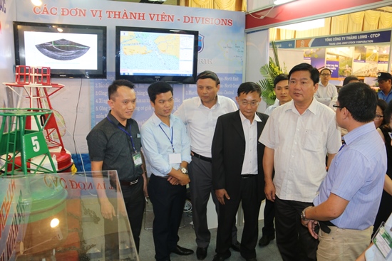 Tổng công ty Bảo đảm an toàn hàng hải miền Bắc tham dự Triển lãm và Hội thảo quốc tế Giao thông vận tải Việt Nam năm 2015 