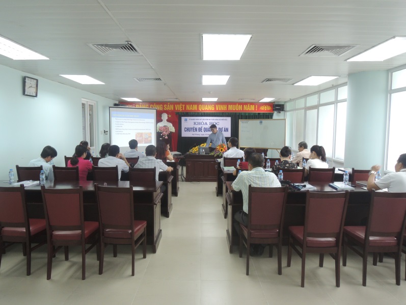 Xí nghiệp Khảo sát Bảo đảm an toàn hàng hải miền Bắc tổ chức Khóa học chuyên đề Quản lý dự án