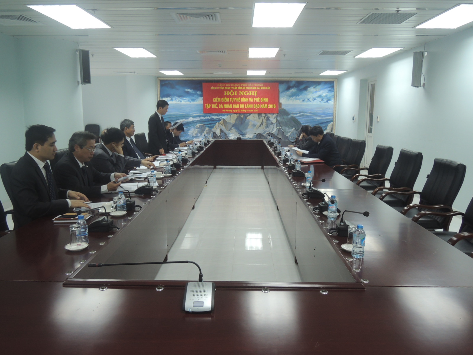 Hội nghị Kiểm điểm tự phê bình và phê bình tập thể, cá nhân cán bộ Lãnh đạo năm 2016