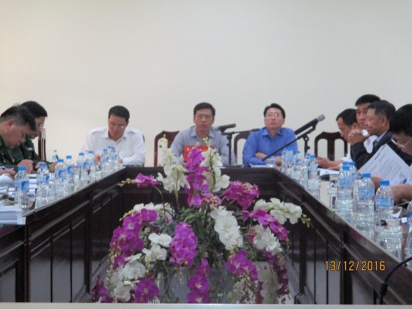 Cục trưởng Cục Hàng hải Việt Nam Nguyễn Xuân Sang chủ trì cuộc họp về công tác đảm bảo an toàn hàng hải trong quá trình thi công Dự án ĐTXD cảng cửa ngõ quốc tế Hải Phòng.