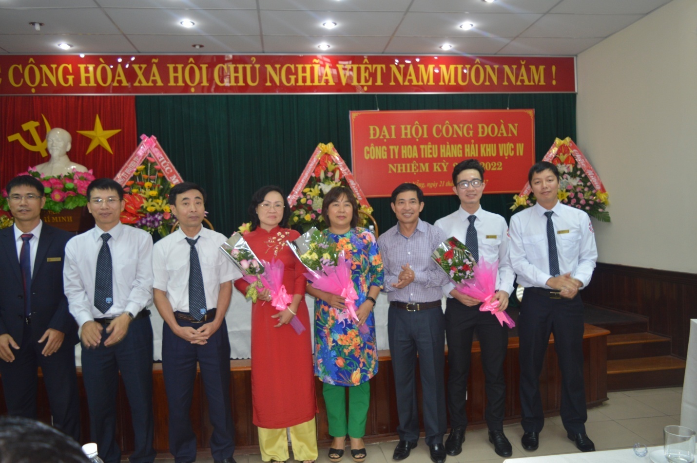 Đại hội Công đoàn Công ty TNHH MTV Hoa tiêu hàng hải khu vực IV nhiệm kỳ 2017- 2022