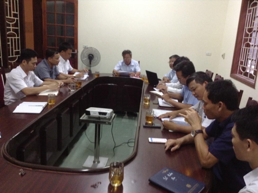 Tổng công ty Bảo đảm an toàn hàng hải miền Bắc kiểm tra công tác an toàn vệ sinh lao động, phòng chống cháy nổ, phòng chống lụt bão tại Trụ sở công ty và các trạm tại Công ty Hoa tiêu hàng hải khu vực VI