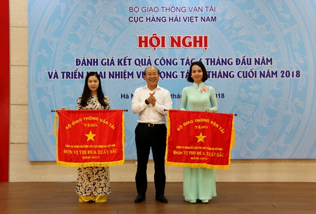 Cục Hàng hải Việt Nam, Đảng ủy Cục Hàng hải Việt Nam tổ chức Hội nghị đánh giá kết quả công tác 6 tháng đầu năm và triển khai nhiệm vụ trọng tâm 6 tháng cuối năm 2018