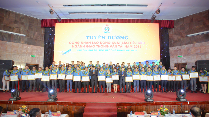 Vinh danh 233 công nhân lao động xuất sắc tiêu biểu Ngành Giao thông vận tải 