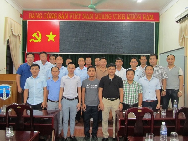 Bảo đảm an toàn hàng hải Bắc Trung Bộ tổ chức Lớp đào tạo cấp chứng chỉ trạm trưởng, công nhân quản lý báo hiệu hàng hải năm 2019