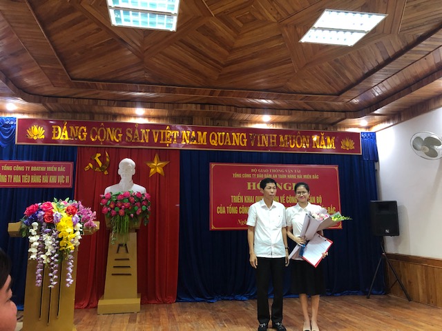 Hội nghị công bố Quyết định bổ nhiệm Kiểm soát viên Công ty TNHH MTV Hoa tiêu khu vực VI