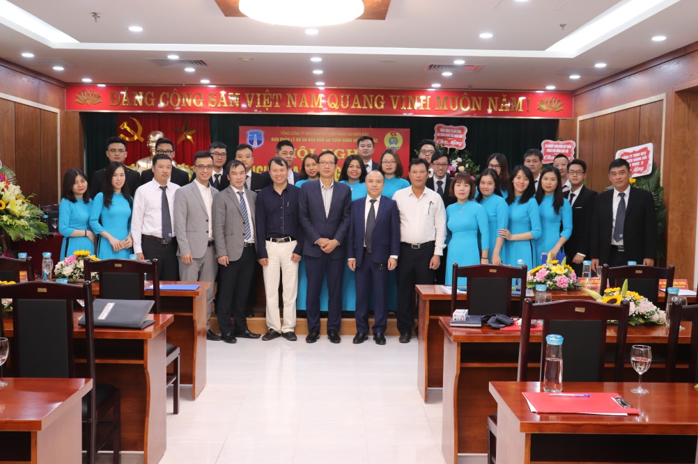 Ban Quản lý dự án Bảo đảm an toàn hàng hải miền Bắc long trọng tổ chức Hội nghị người lao động năm 2021