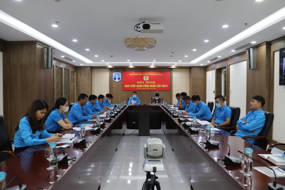 Hội nghị Ban Chấp hành Công đoàn Tổng công ty Bảo đảm an toàn hàng hải miền Bắc lần thứ 9
