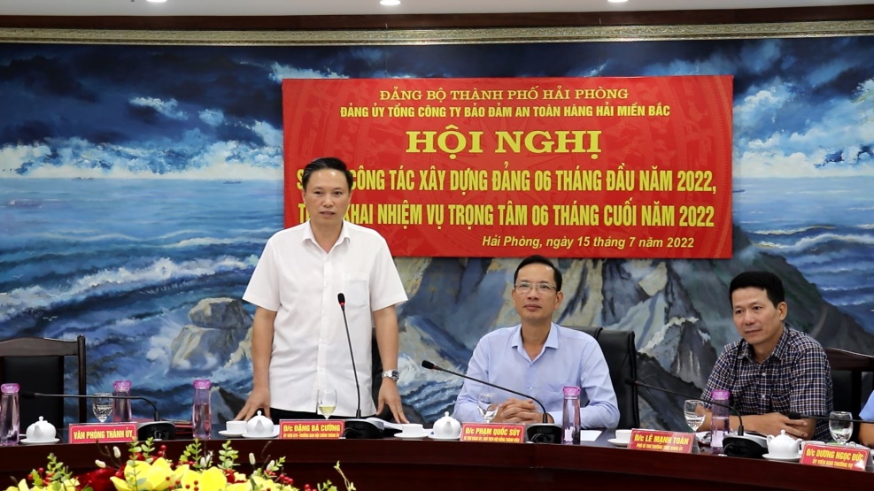 Hội nghị Sơ kết công tác xây dựng Đảng 06 tháng đầu năm 2022, triển khai nhiệm vụ trọng tâm 06 tháng cuối năm 2022