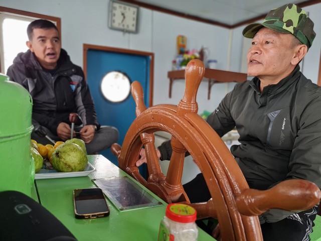 Đón Tết trên biển...