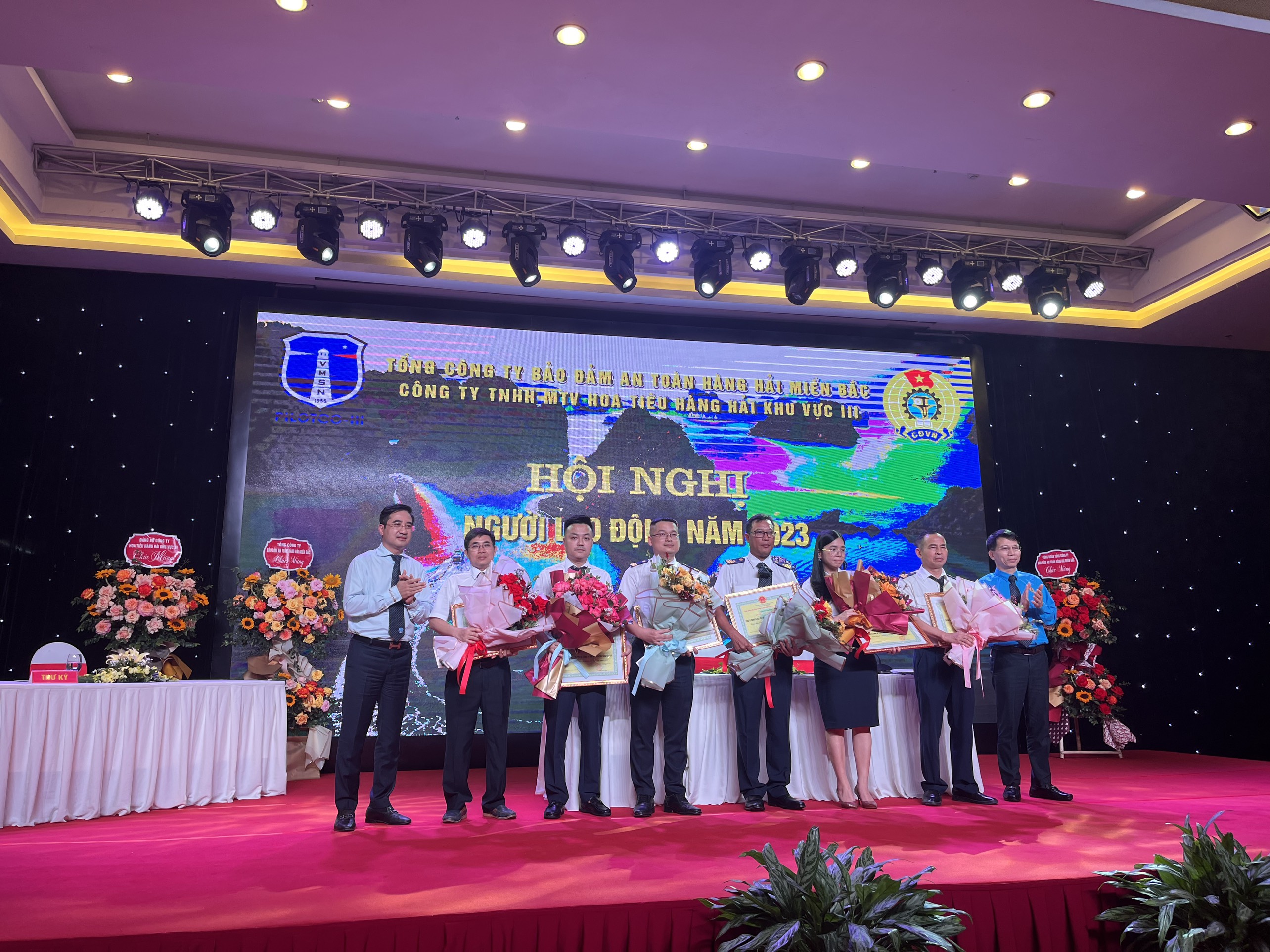 Đại hội Công đoàn khoá IX, nhiệm kỳ 2023-2028 và Hội nghị Người lao động năm 2023 của Công ty TNHH MTV Hoa tiêu hàng hải khu vực III