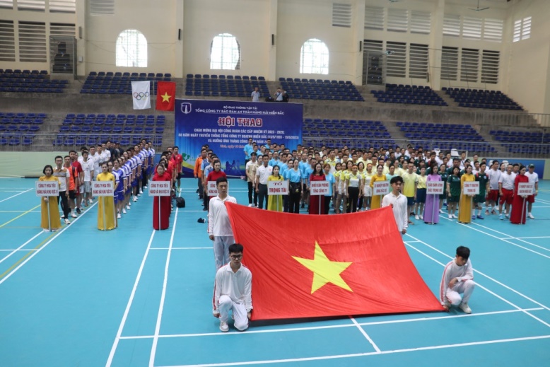 Tổng công ty Bảo đảm an toàn hàng hải miền Bắc tổ chức Hội thao Chào mừng Đại hội Công đoàn các cấp nhiệm kỳ 2023 – 2028; 68 năm ngày truyền thống Tổng công ty Bảo đảm an toàn hàng hải miền Bắc (15/5/1955 – 15/5/2023) và hưởng ứng tháng công nhân năm 2023